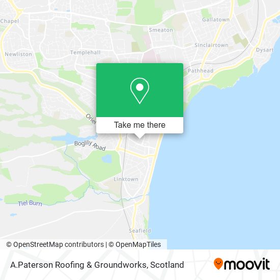 A.Paterson Roofing & Groundworks map