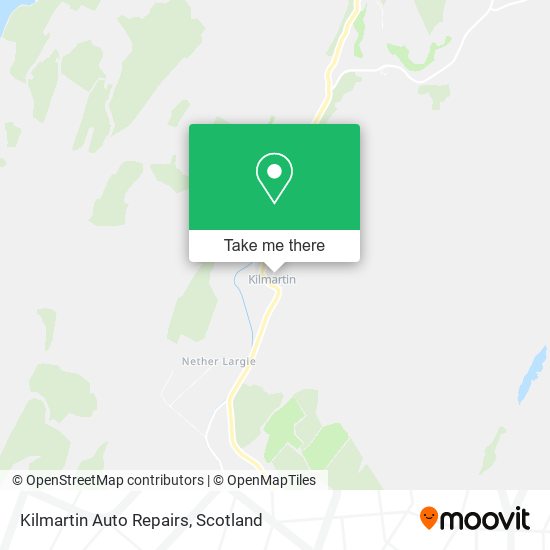 Kilmartin Auto Repairs map