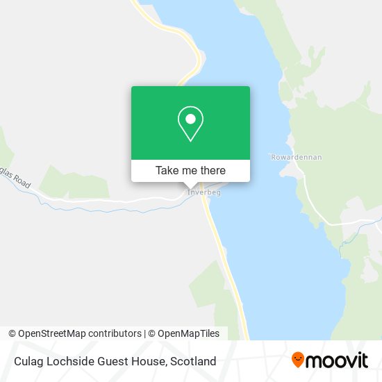 Culag Lochside Guest House map