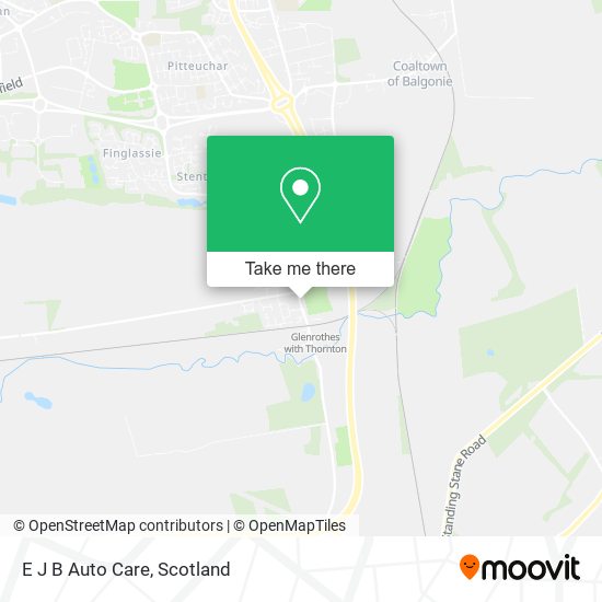 E J B Auto Care map