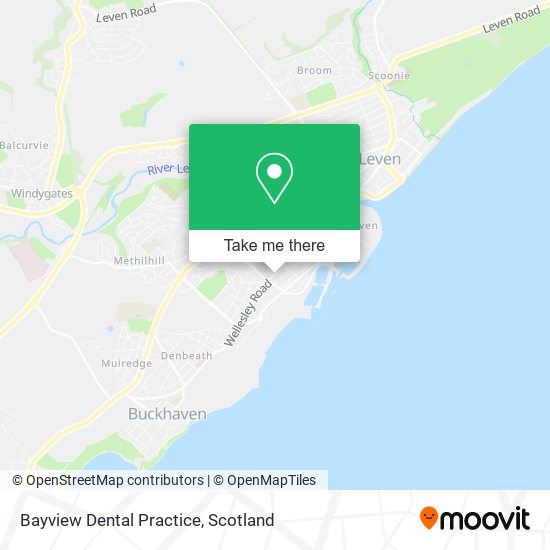 Bayview Dental Practice map