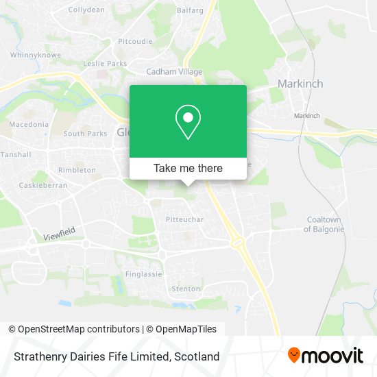 Strathenry Dairies Fife Limited map