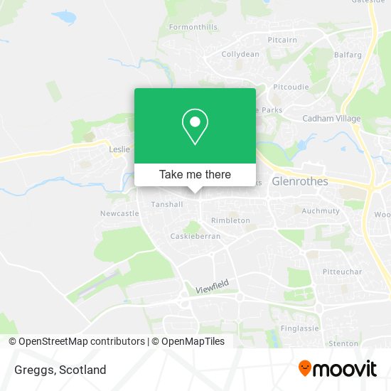 Greggs map