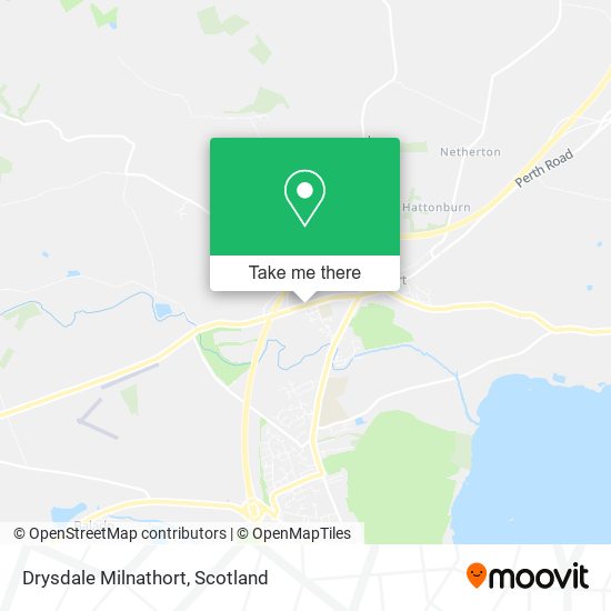 Drysdale Milnathort map