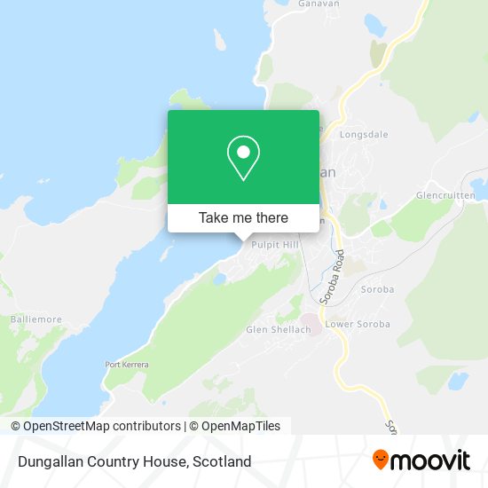 Dungallan Country House map