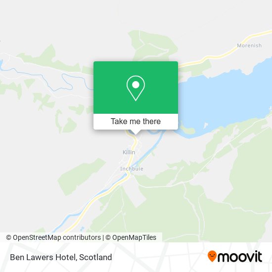 Ben Lawers Hotel map