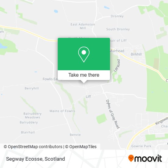 Segway Ecosse map