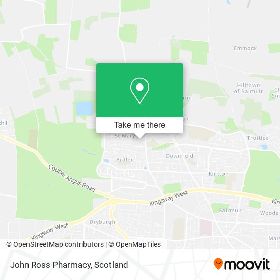 John Ross Pharmacy map