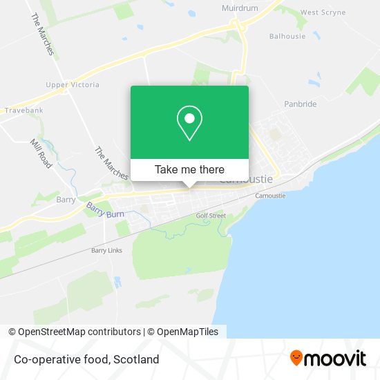 Co-operative food map