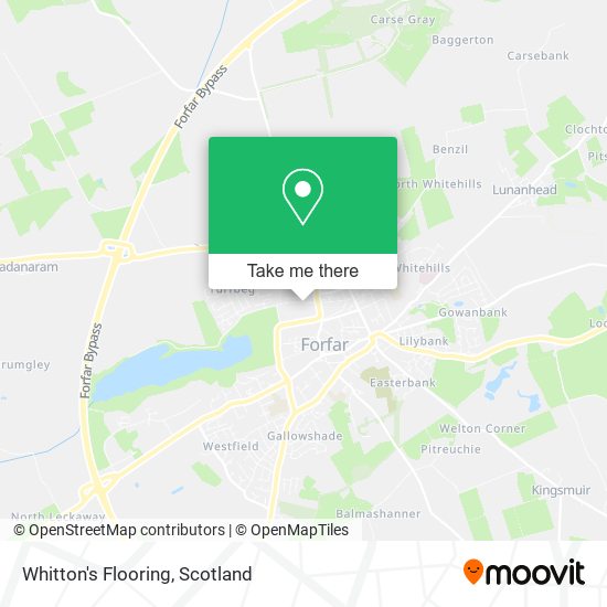 Whitton's Flooring map