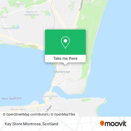 Key Store Montrose map