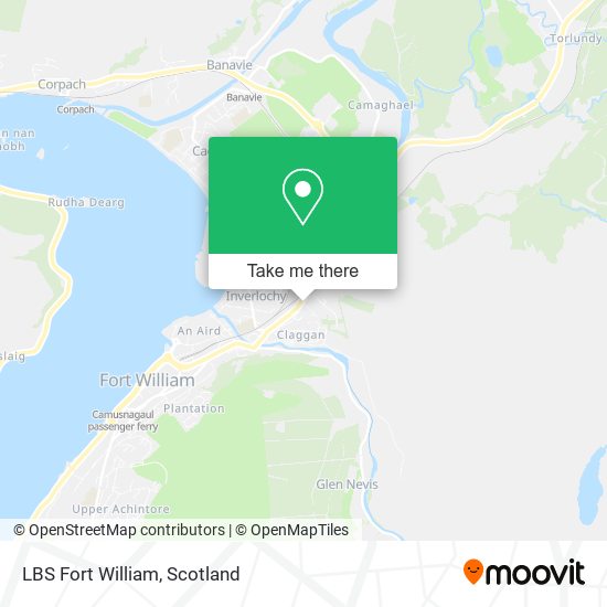 LBS Fort William map