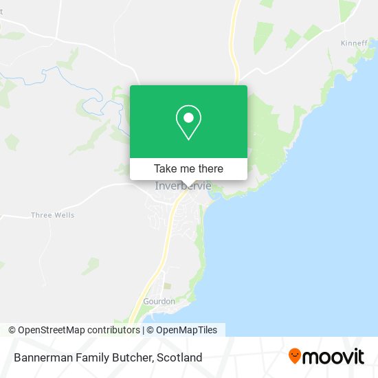 Bannerman Family Butcher map