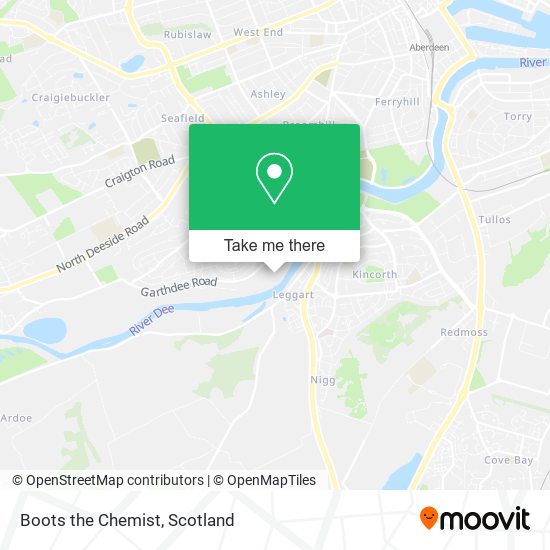 Boots the Chemist map