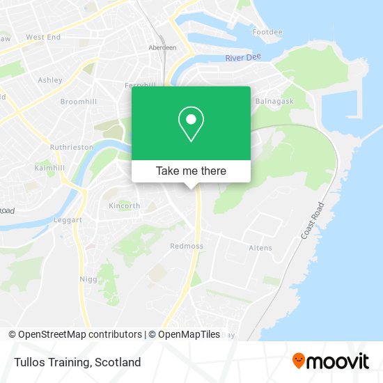 Tullos Training map