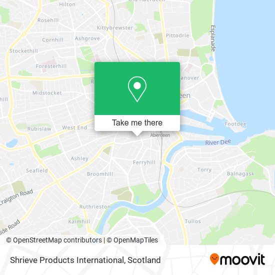 Shrieve Products International map