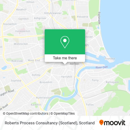 Roberts Process Consultancy (Scotland) map