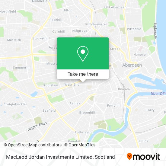 MacLeod Jordan Investments Limited map