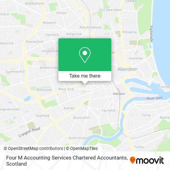 Four M Accounting Services Chartered Accountants map