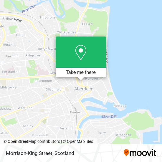 Morrison-King Street map