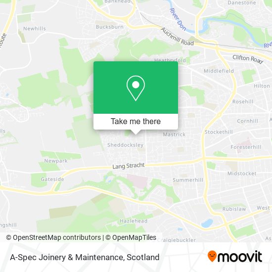 A-Spec Joinery & Maintenance map