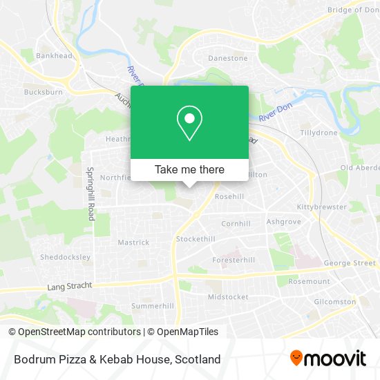 Bodrum Pizza & Kebab House map