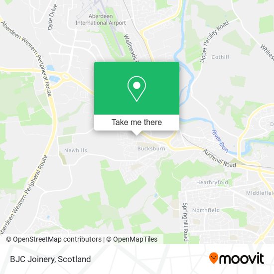 BJC Joinery map