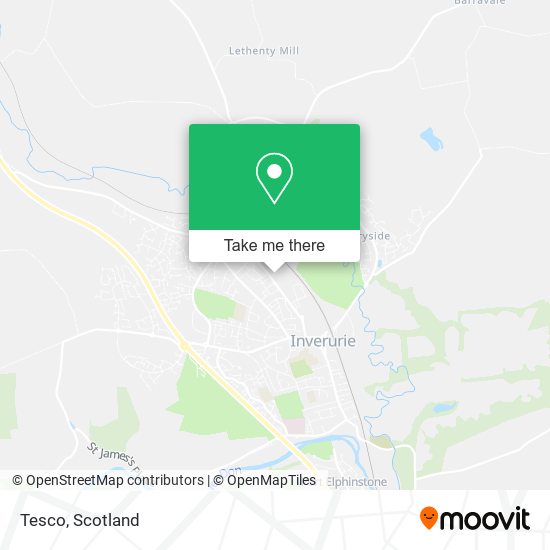 Tesco map