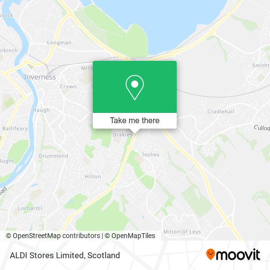 ALDI Stores Limited map