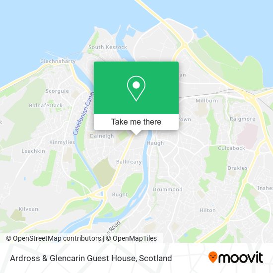Ardross & Glencarin Guest House map