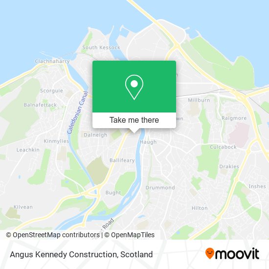 Angus Kennedy Construction map