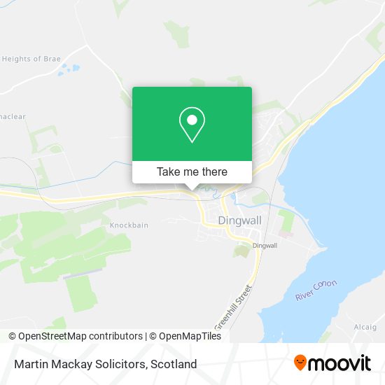 Martin Mackay Solicitors map
