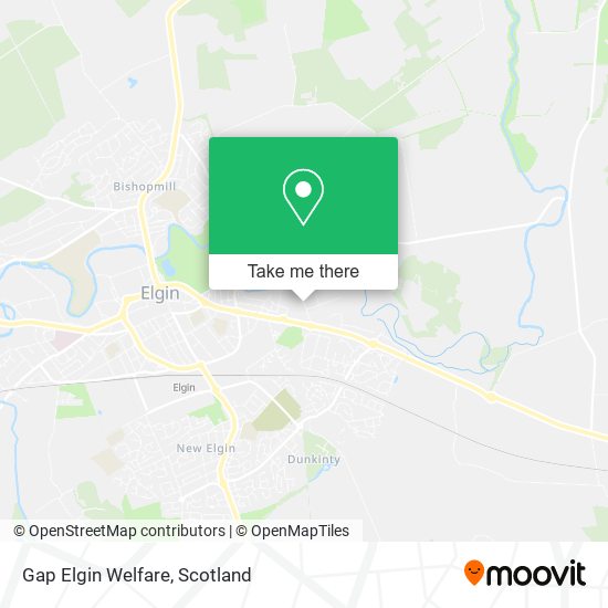 Gap Elgin Welfare map