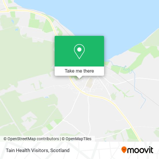 Tain Health Visitors map