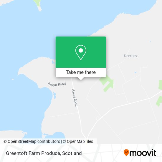 Greentoft Farm Produce map