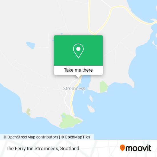 The Ferry Inn Stromness map