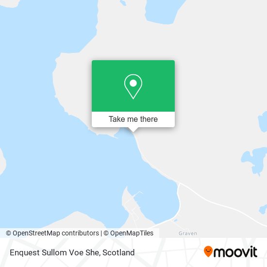 Enquest Sullom Voe She map