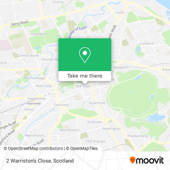 2 Warriston's Close map