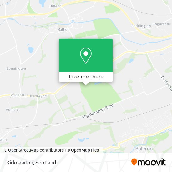 Kirknewton map