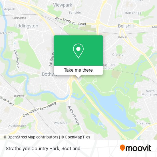 Strathclyde Country Park map