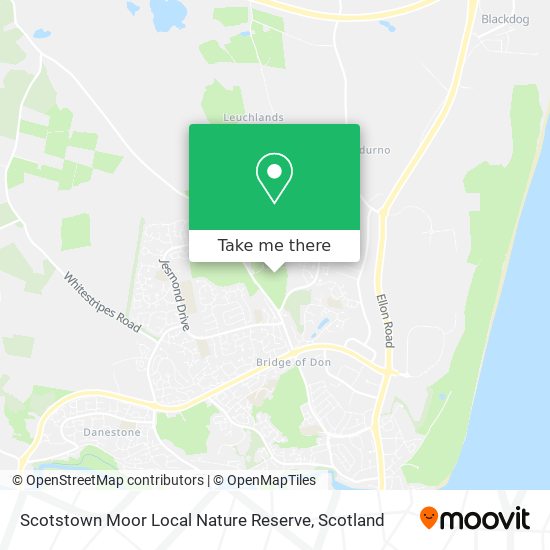 Scotstown Moor Local Nature Reserve map