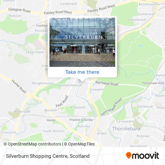 Silverburn Shopping Centre map