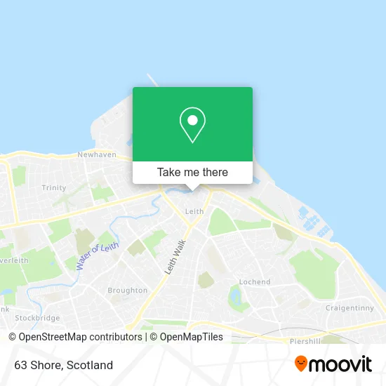63 Shore map