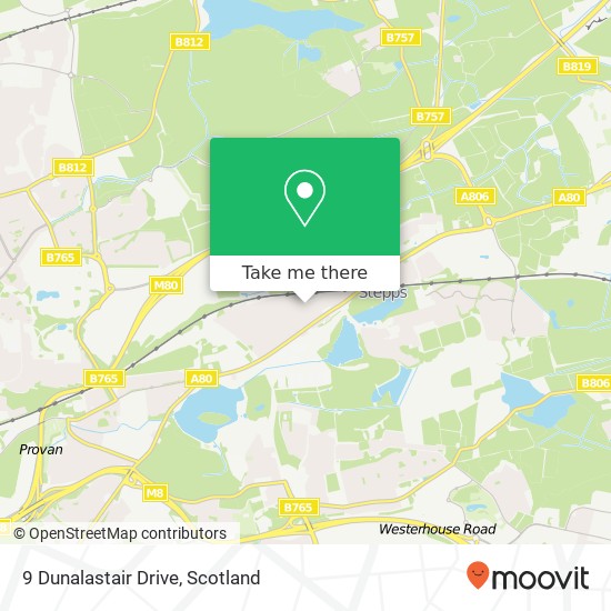 9 Dunalastair Drive map