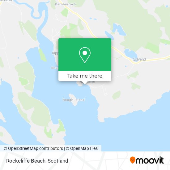 Rockcliffe Beach map