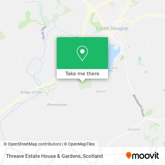 Threave Estate House & Gardens map