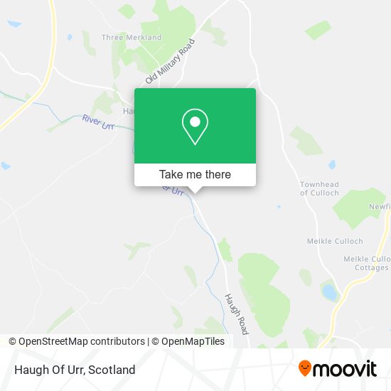 Haugh Of Urr map