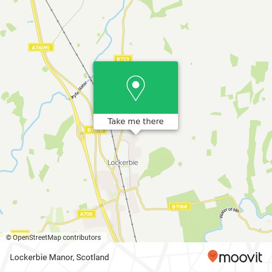 Lockerbie Manor map