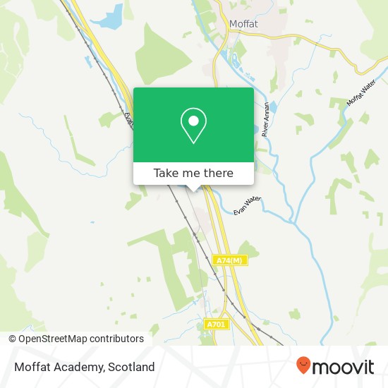 Moffat Academy map