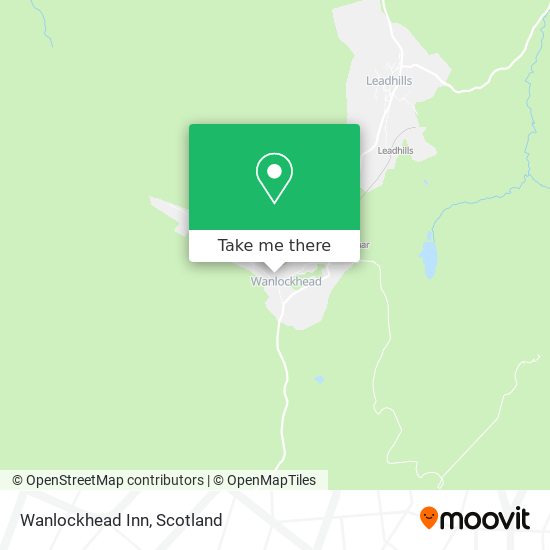 Wanlockhead Inn map